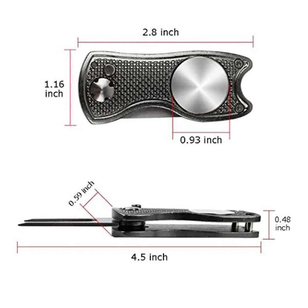 4 1/2" Black Divot Tool