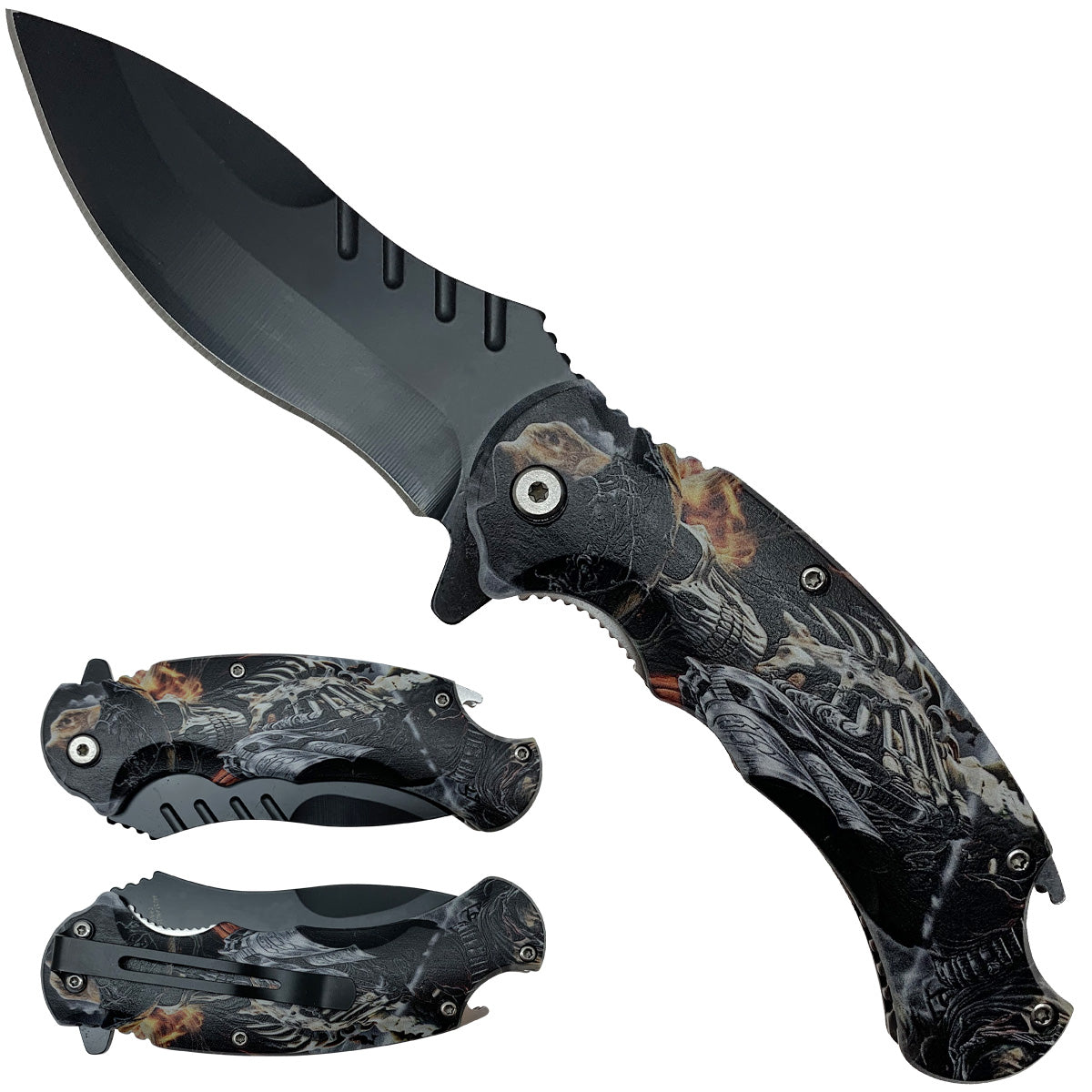 spring-assisted-skull-pocket-knife