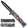 Air Force Woman Handle - Spring Assisted Knife