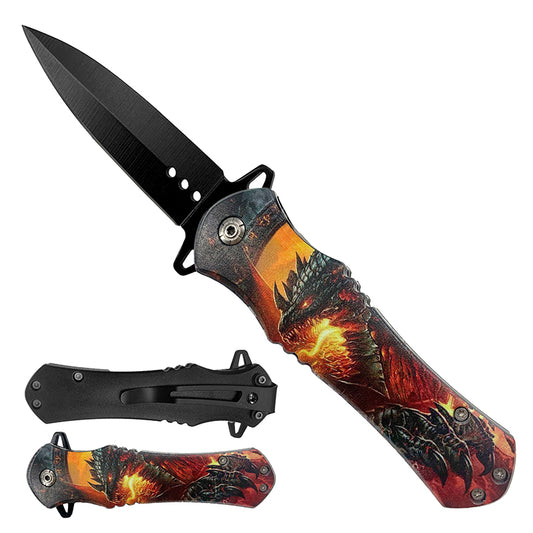 Dragon Spring Assisted Pocket Knife