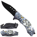 Hunter Wolf Spring Assisted Pocket Knife