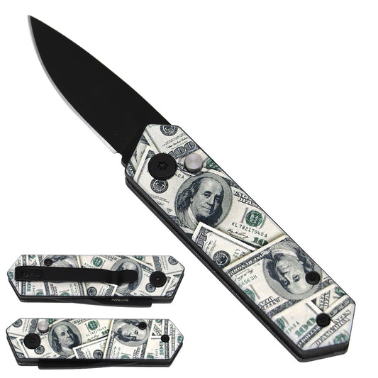 Mini Switchblade - Benjamin Franklin Handle