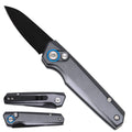 Mini Switchblade Gray Switchblade Pocket Knives