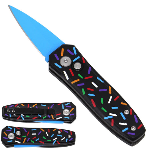 Mini Switchblade - Donut Switchblade Knife