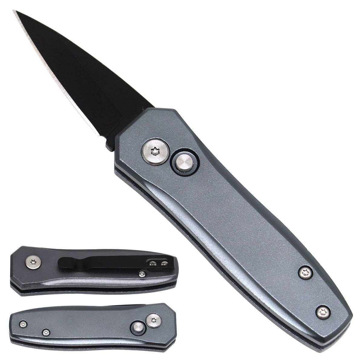 Gray Mini Switchblade