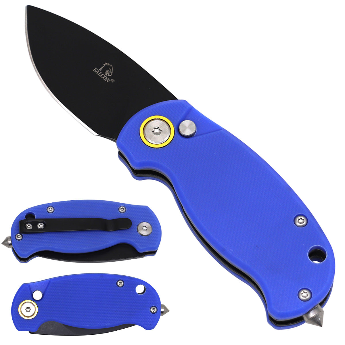 CA Fat Boy Spring-Assisted Knife, 2" Blade & G10 Handle | KS139BL