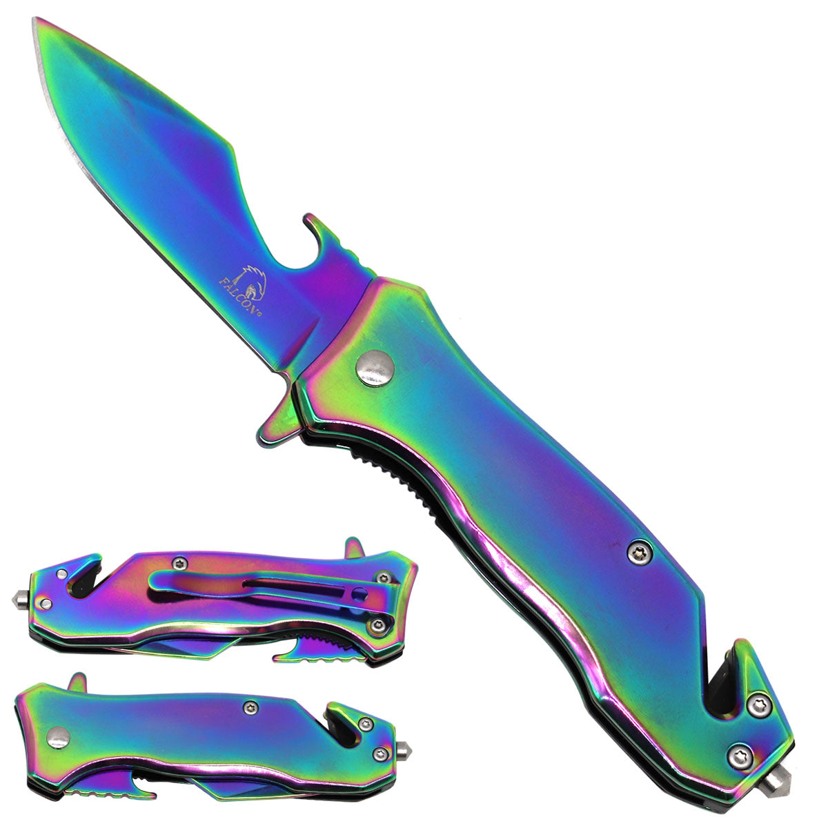 3MM mirror gloss titanium blade