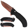 KS1510DM-1 Damascus Blade Spring Assisted Folding Knife