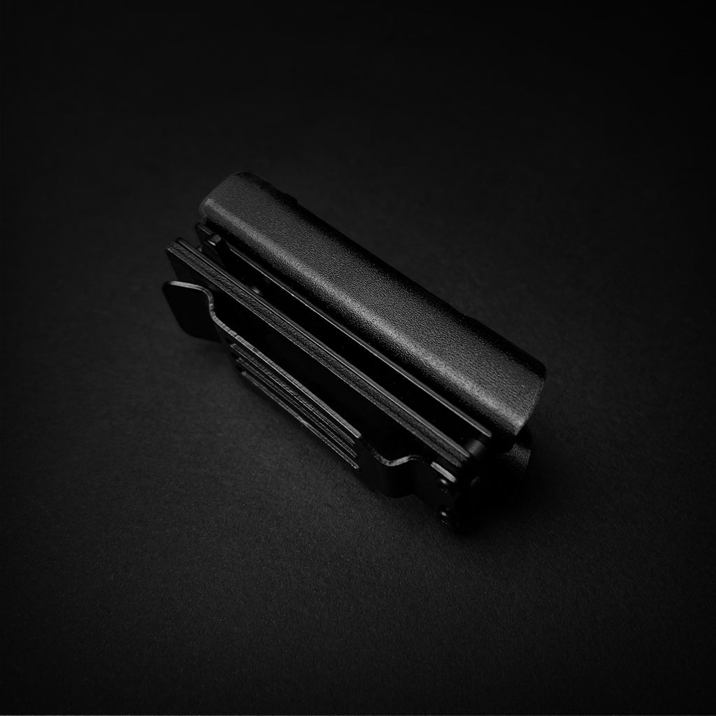 4 1/2" Black Spring Assisted lighter Knife