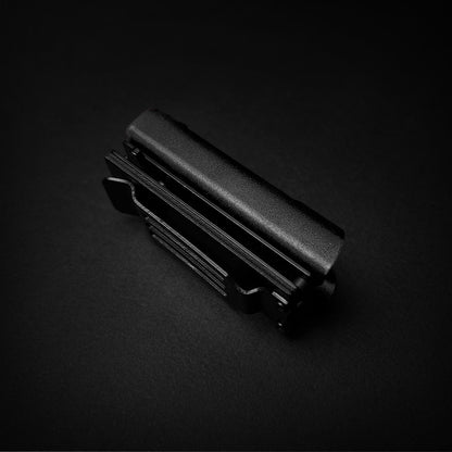 4 1/2" Black Spring Assisted lighter Knife