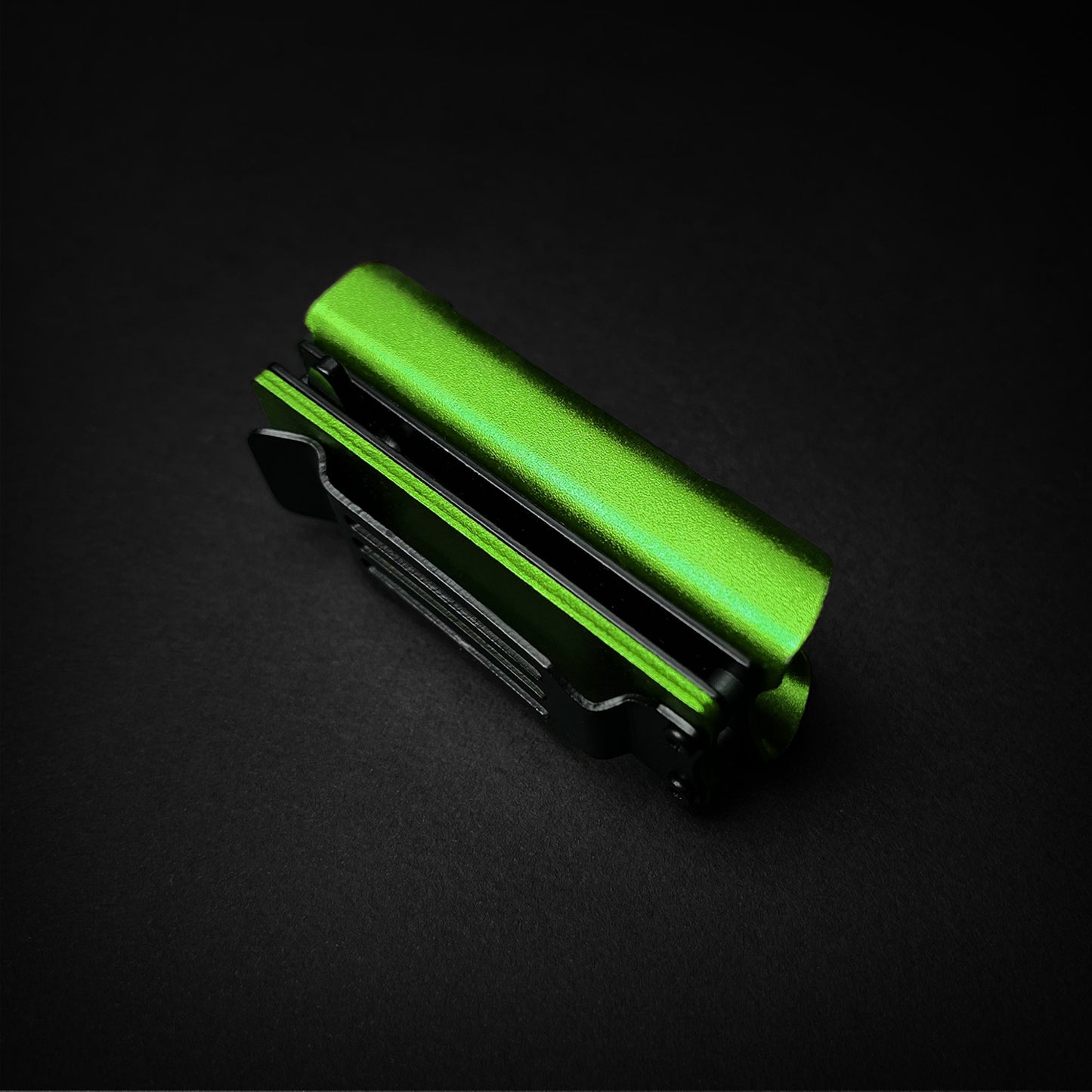 4 1/2" Green Spring Assisted lighter Knife