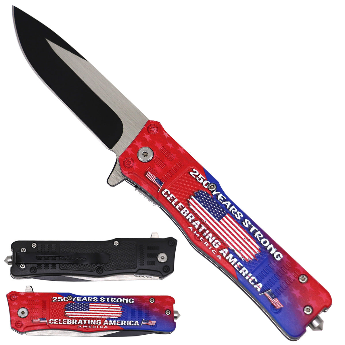 250 Years Strong Spring Assisted Pocket Knife