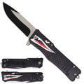 Shark Handle Spring Assisted Pocket Knife