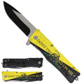 Don’t Tread on Me Spring Assisted Pocket Knife
