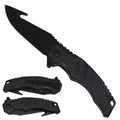 3mm Spring-Assisted Pocket Knife with 4.5-Inch ABS Handle – KS1590BK