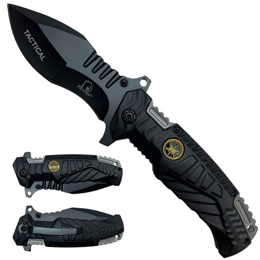 Falcon Knives - Tactical Spring Assisted Pocket Knife
