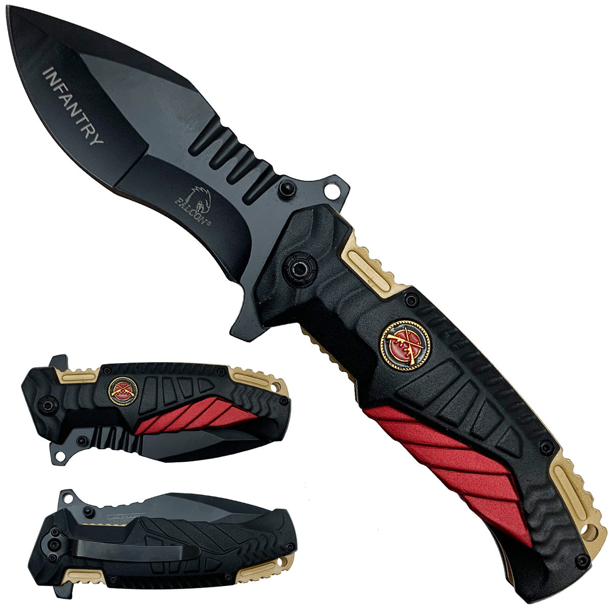 Falcon Knives - Infantry Spring Assisted Pocket Knife