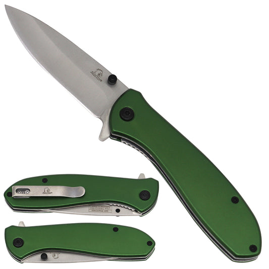 Falcon Blue Spring Assisted Pocket Knives