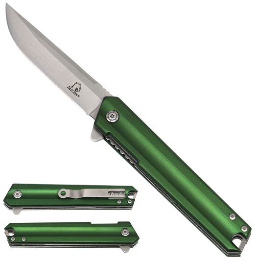 Falcon Green Spring Assisted Pocket Knife