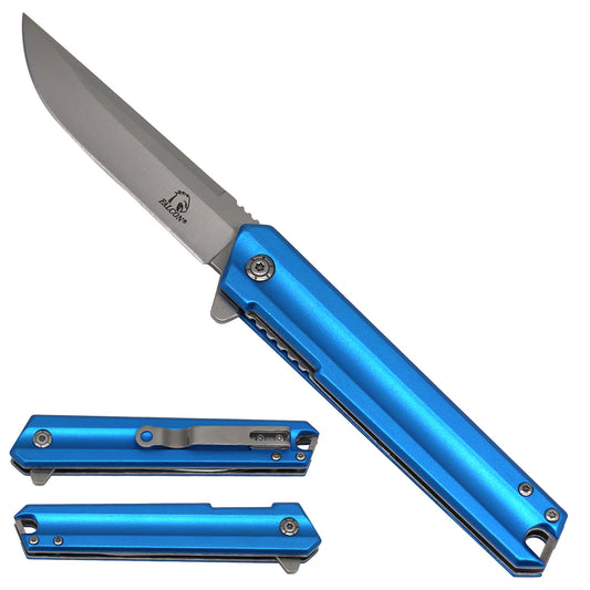 Falcon Navy Spring Assisted Pocket Knife
