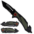 Spring-Assisted Aluminum Handle Knife with 3.25-Inch Blade – KS2169BK