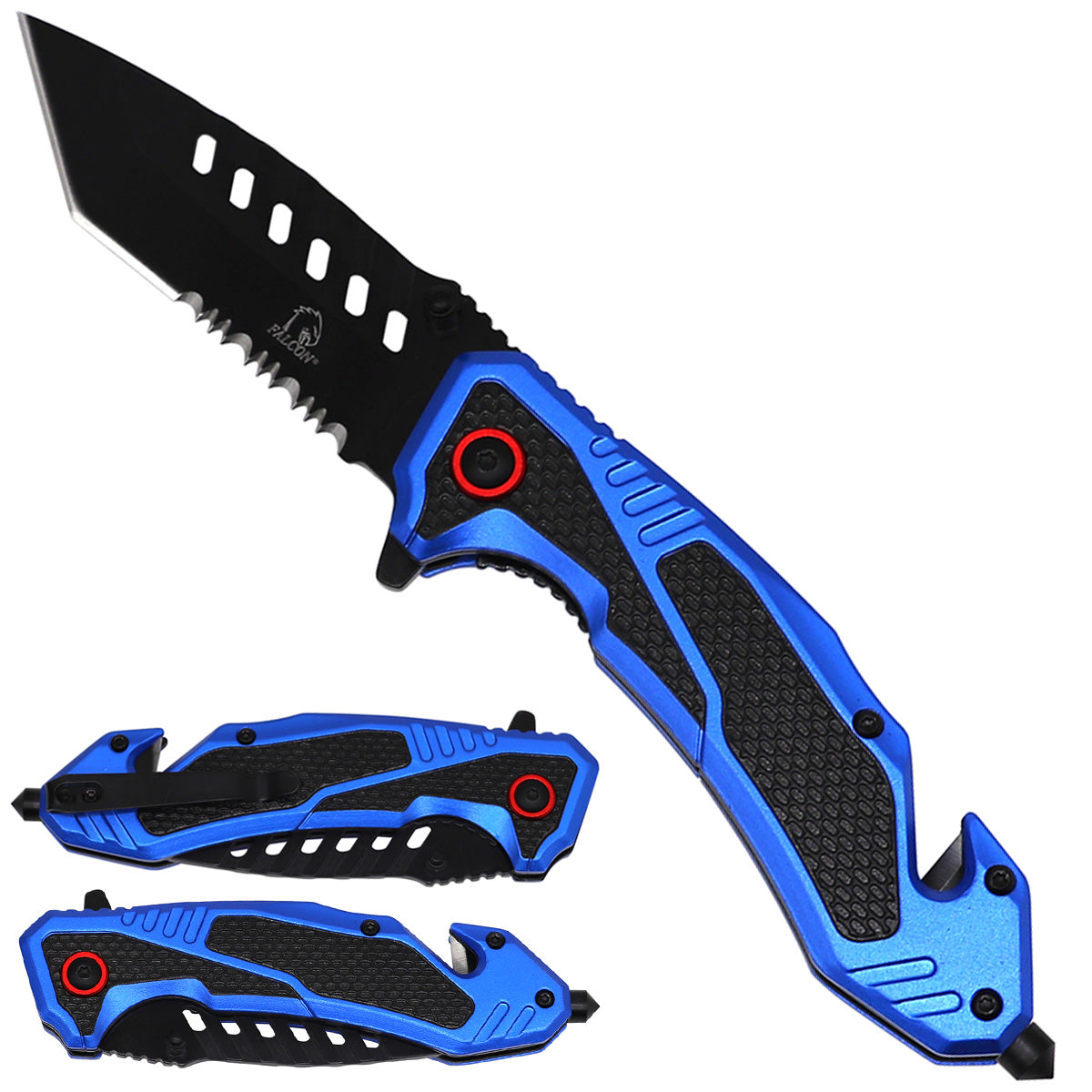Spring-Assisted Aluminum Handle Knife with 3.25-Inch Blade – KS2169NV