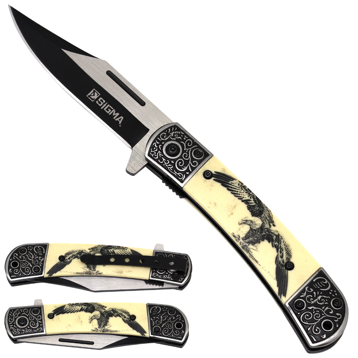Sigma "Eagle" Ball Bearing Folding Knife