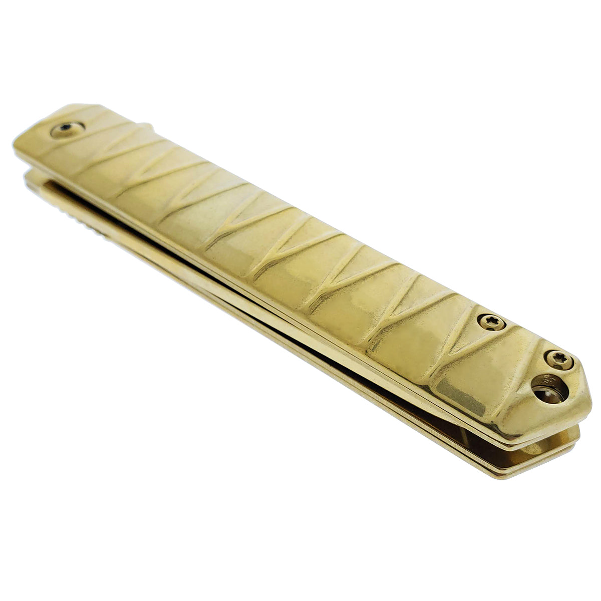 Wholesale Tanto Knife Shop Online: Falcon Gold Tanto Pocket Knife.