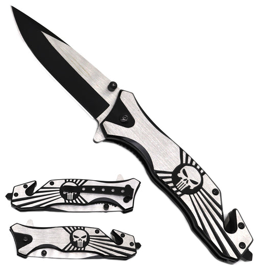 8.5" Overall Semi Automatic Folding Knife