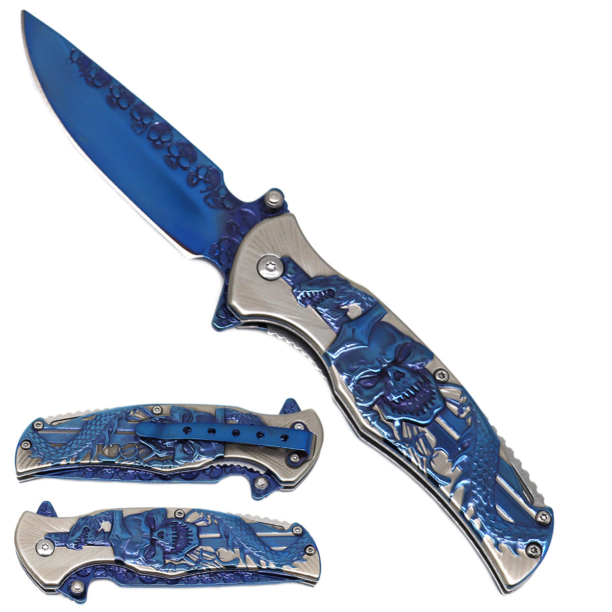 4-75-skull-blade-blue-stainless-steel-handle