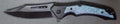 Falcon Acrylic & Steel Spring Assisted Pocket Knife - Gray Handle - Pacific Solution wholesale pocket knife SKU KS3785BAB