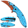 Ice Cream Spring Assisted Pocket Knives