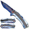 Falcon Clouds Axis Lock Pocket Knife