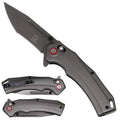 Falcon Gray Axis Lock Pocket Knife