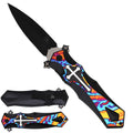 Spring-Assisted Knife, 3.75" Blade & 5" Aluminum Handle | KS5440DM-3