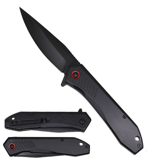 3" Black Blade / Black Handle / Assisted Knife