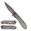 3" Grey Blade / Grey Handle / Assisted Knife