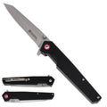 Sigma Ball Bearing Flipper Knife with G10 Handle - Black