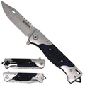 Sigma Blue Ball Bearing Pocket Knife - Micarta Handle