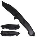 Sigma Ball Bearing Flipper Knife with Carbon-Fiber Inlay - Black