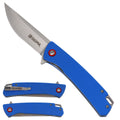 Sigma Ball-Bearing Flipper Knife, 3.5" 8CR Blade & G10 Handle | KSB5001CBL