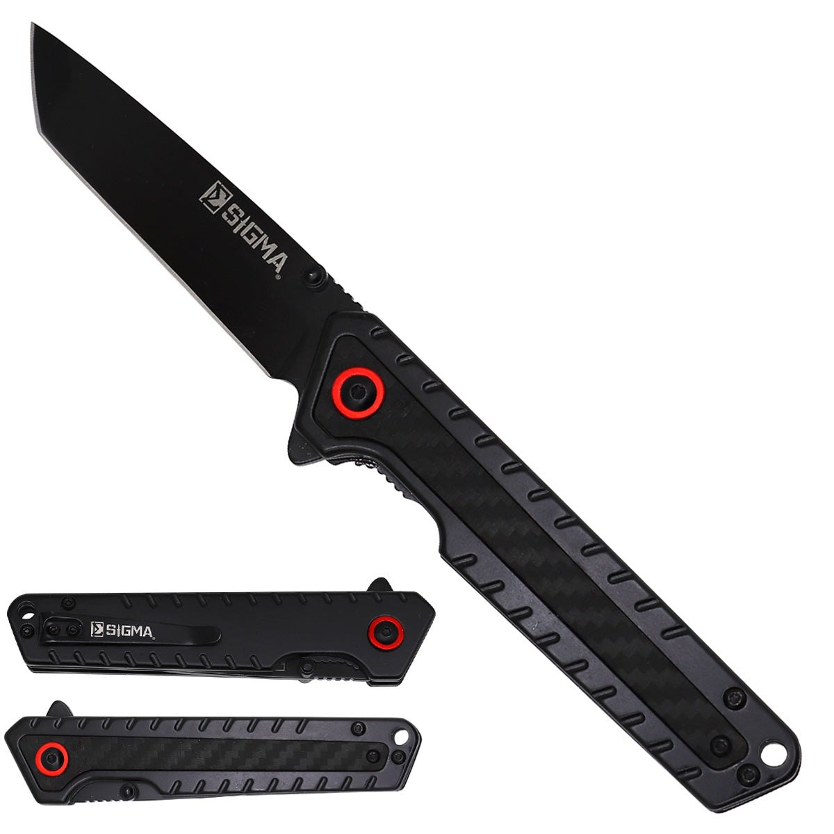 Sigma KSB855BFB Ball-Bearing Knife | 3.5-Inch 8Cr Blade