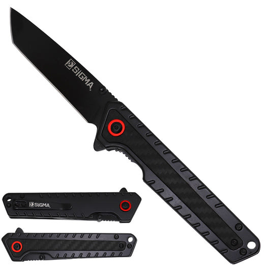 Sigma KSB855BFB Ball-Bearing Knife | 3.5-Inch 8Cr Blade