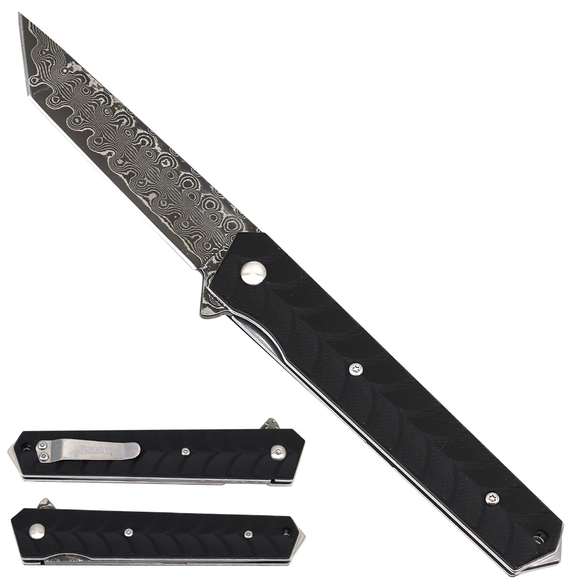 Sigma Ball Bearing Tanto Folding Knife
