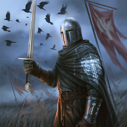 47.65"  Hand Made Sharp 1060 Steel Medieval Sword