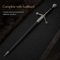 43 3/4" Claymore Sword with Scabbard