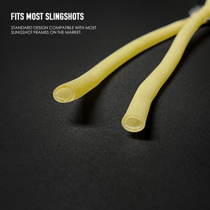 Slingshot Rubber rope and leather holder