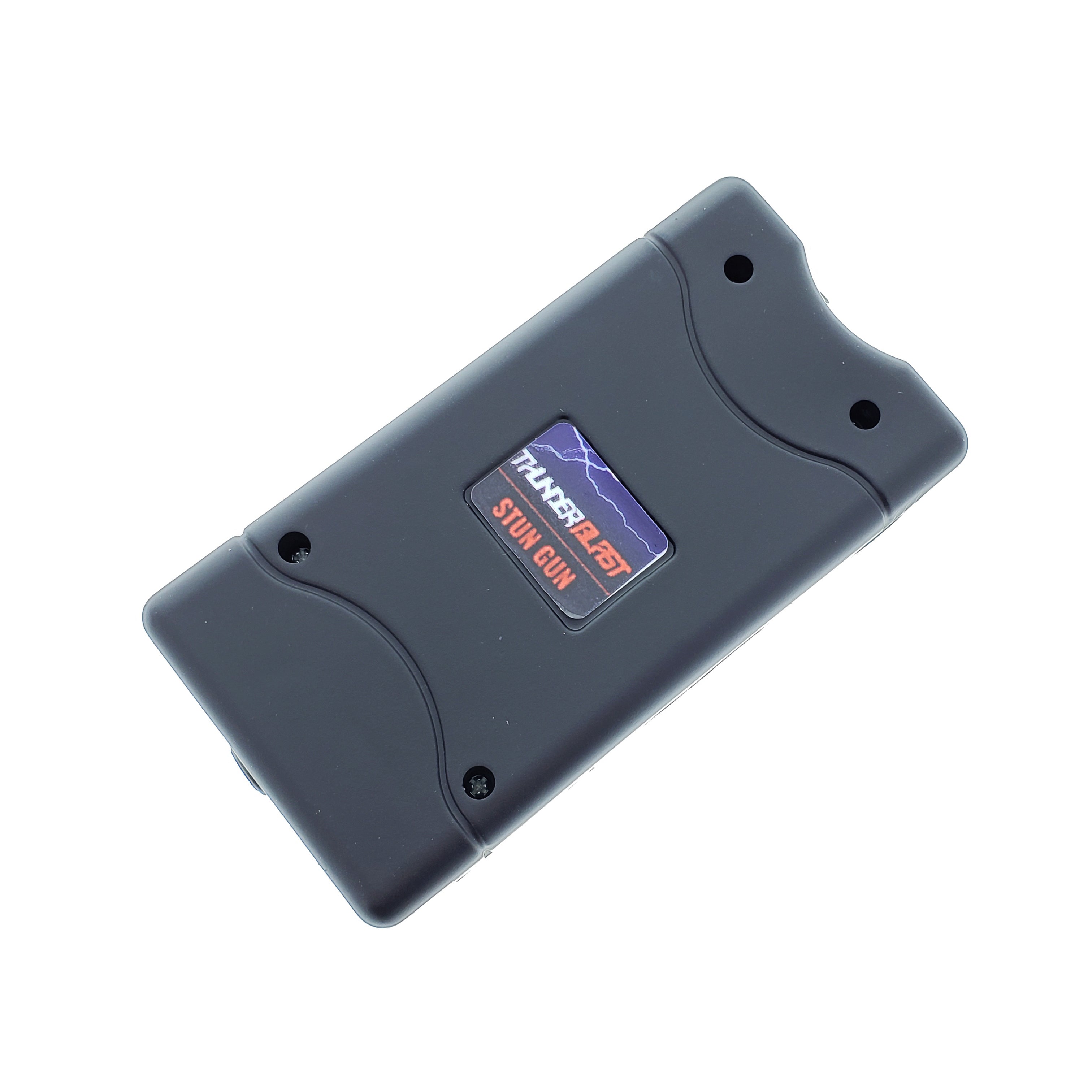 18M Black Stun Gun with LED Flashlight