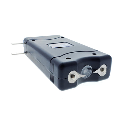 18M Black Stun Gun with LED Flashlight