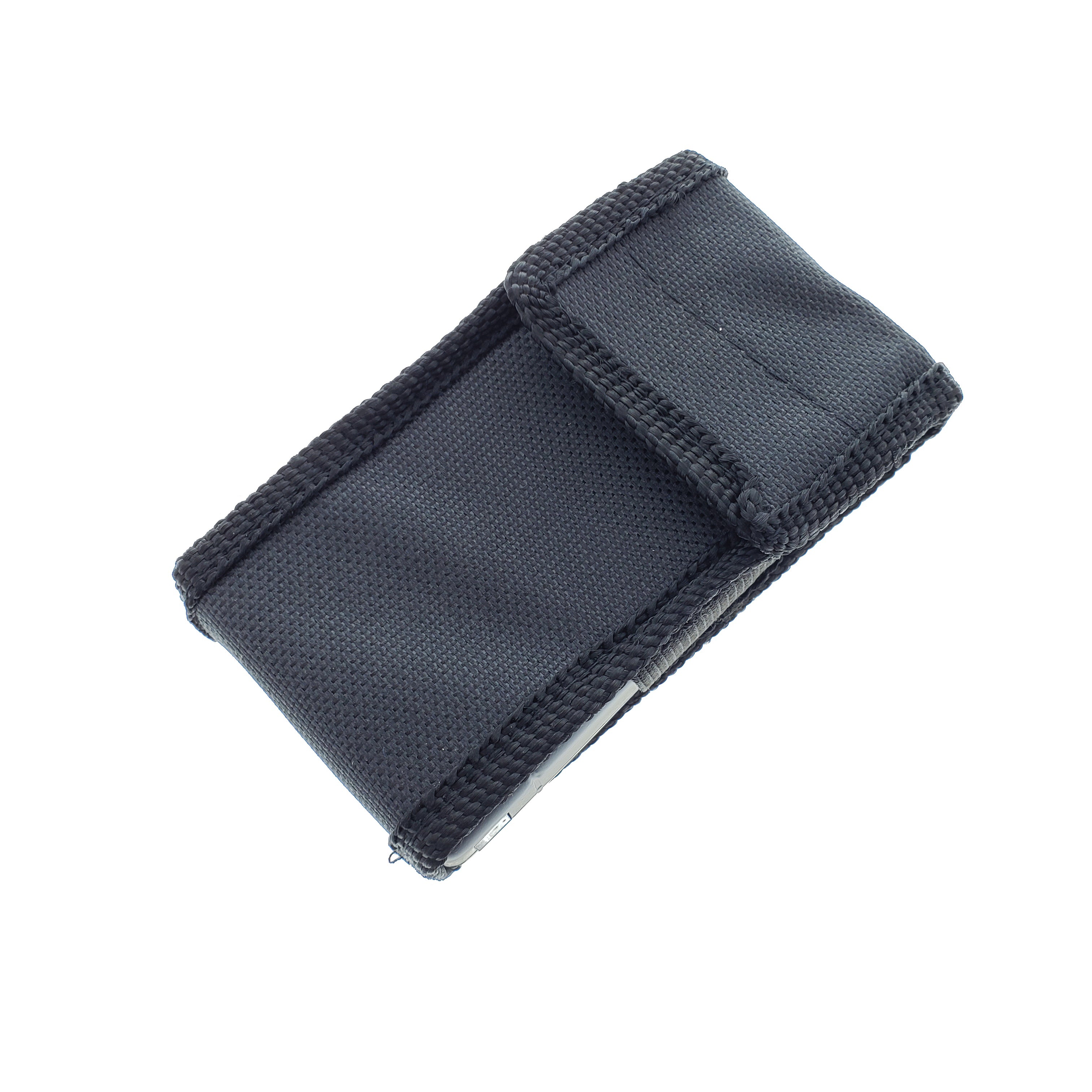 18M Black Stun Gun with LED Flashlight